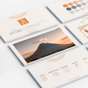 rebranding pour l'agence de communication Adung