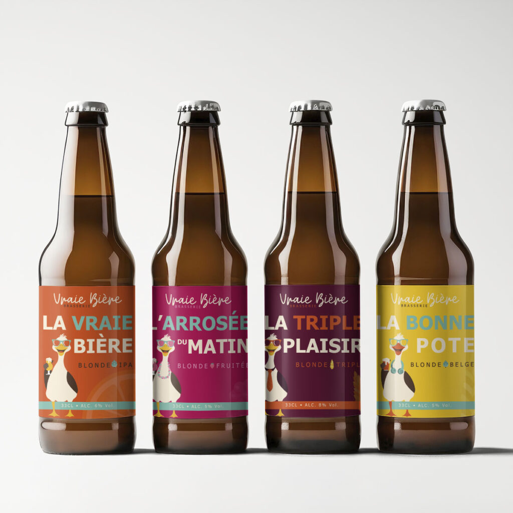 Rebranding Brasserie Vraie Bière