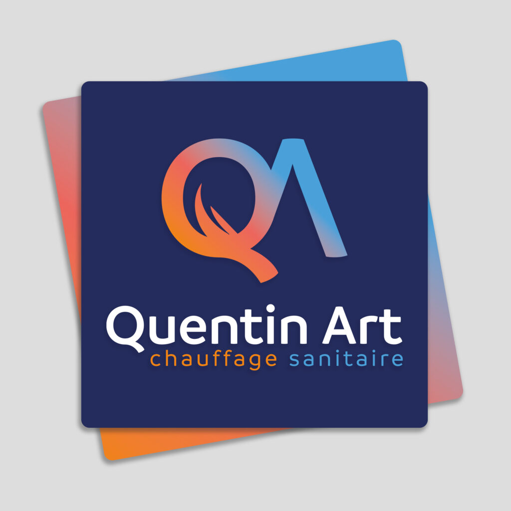 Nouveau logo pour Quentin Art – Chauffage & Sanitaire