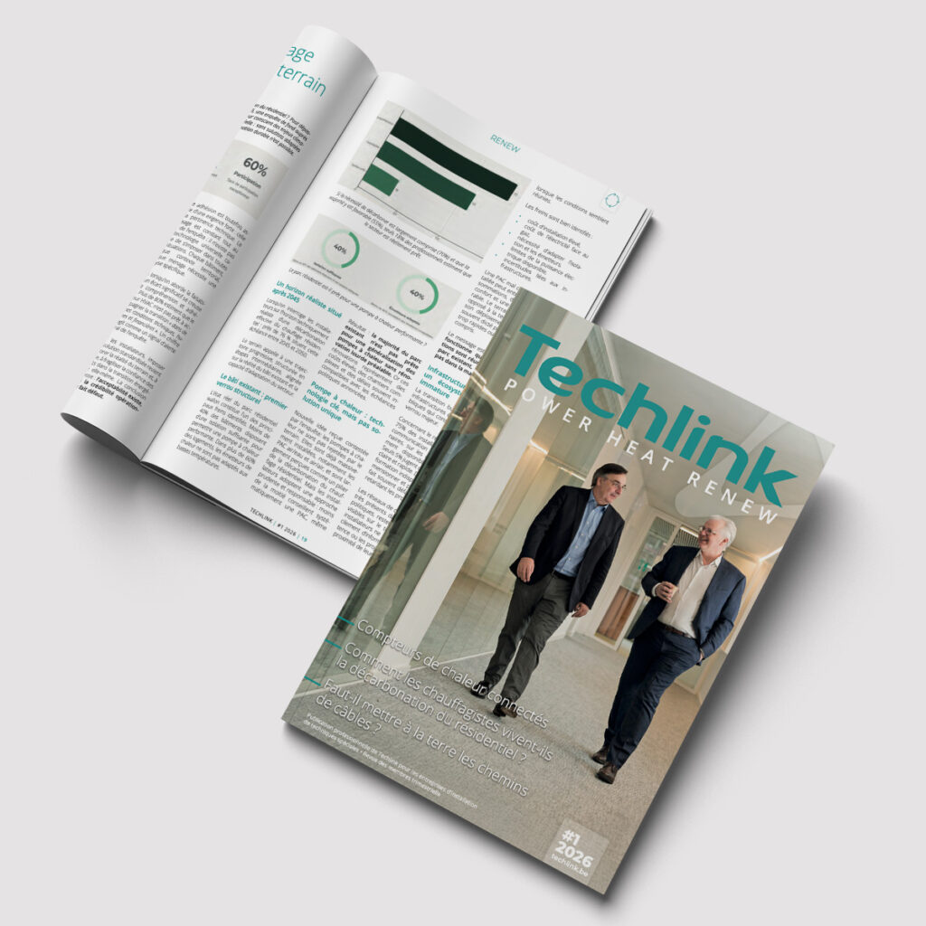 techlink magazine layout mise en page editorial
