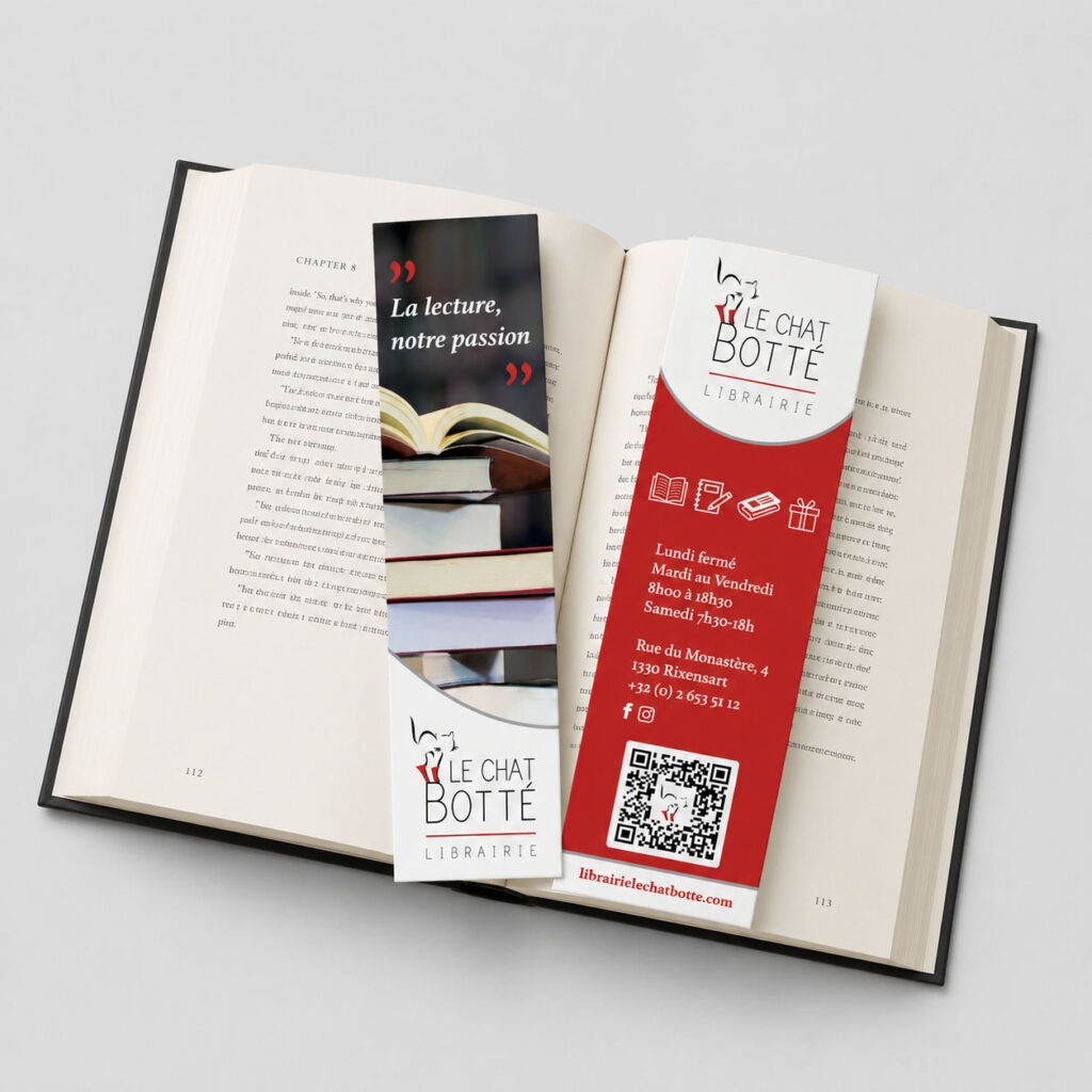 Un marque-page pour accompagner les lecteurs rixensart