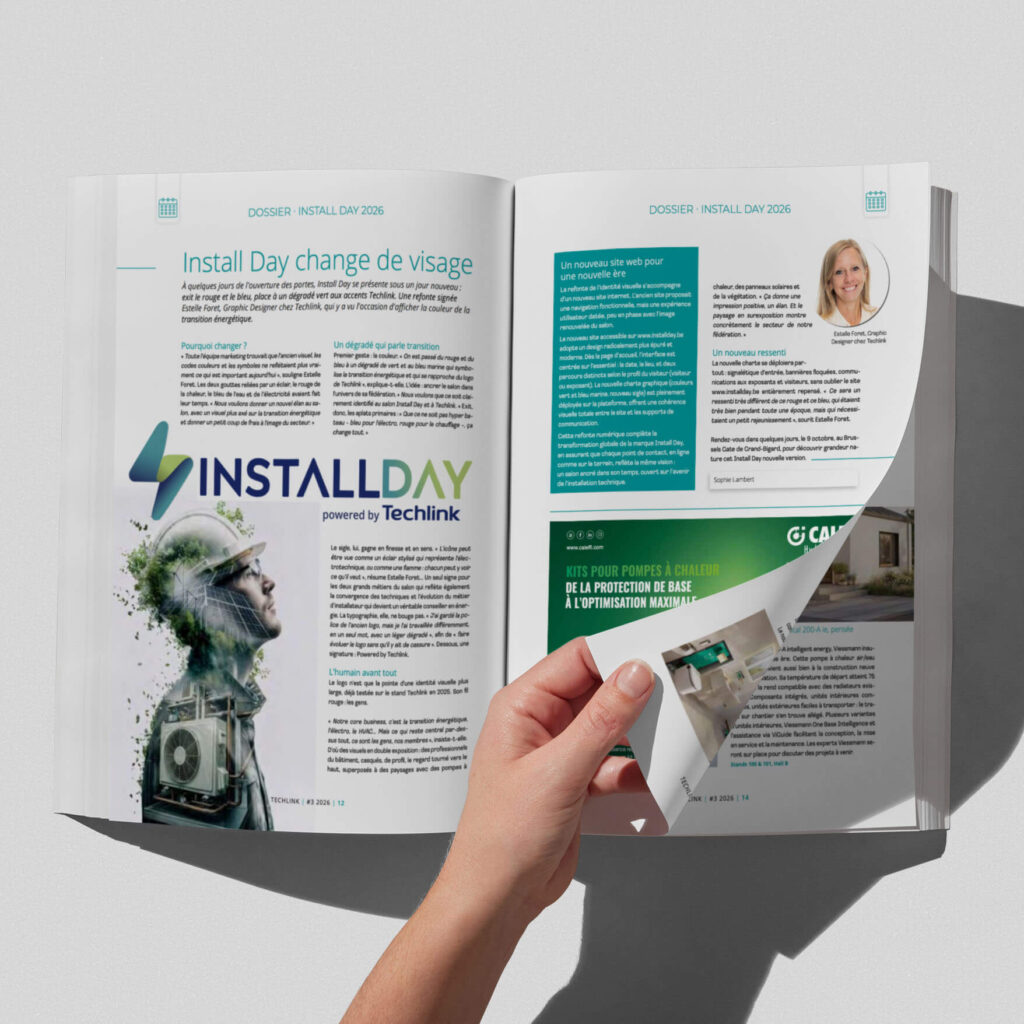Nouvelle identité visuelle pour Install Day